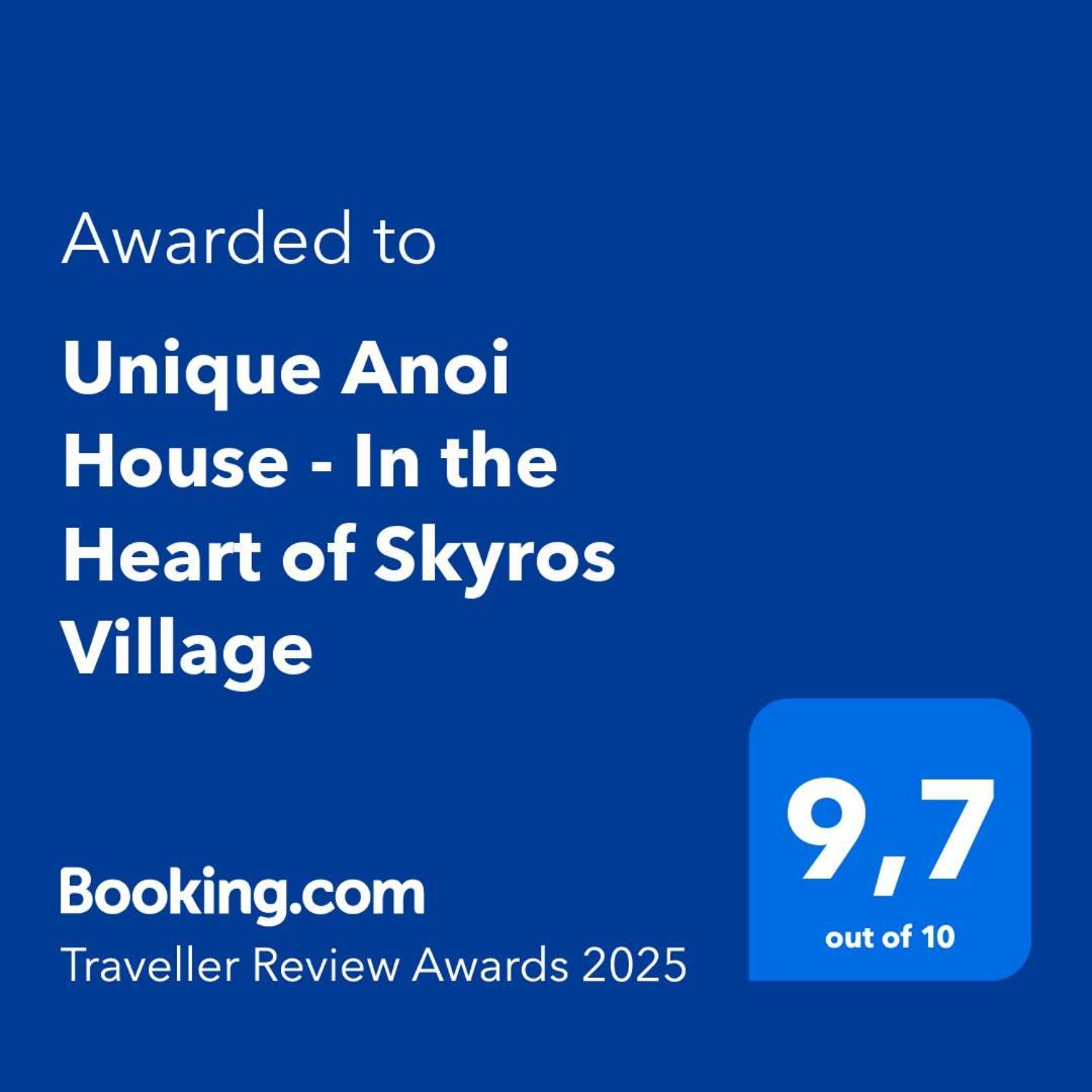 Unique Anoi House - In The Heart Of Skyros Village Esterno foto